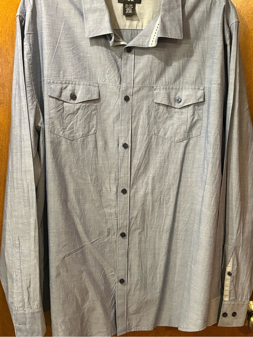 Calvin Klein Light Blue Button-Down Shirt